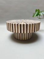 OUED - Table basse de salon en noyer