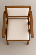 CHEFCHOUAN - Chaise en noyer