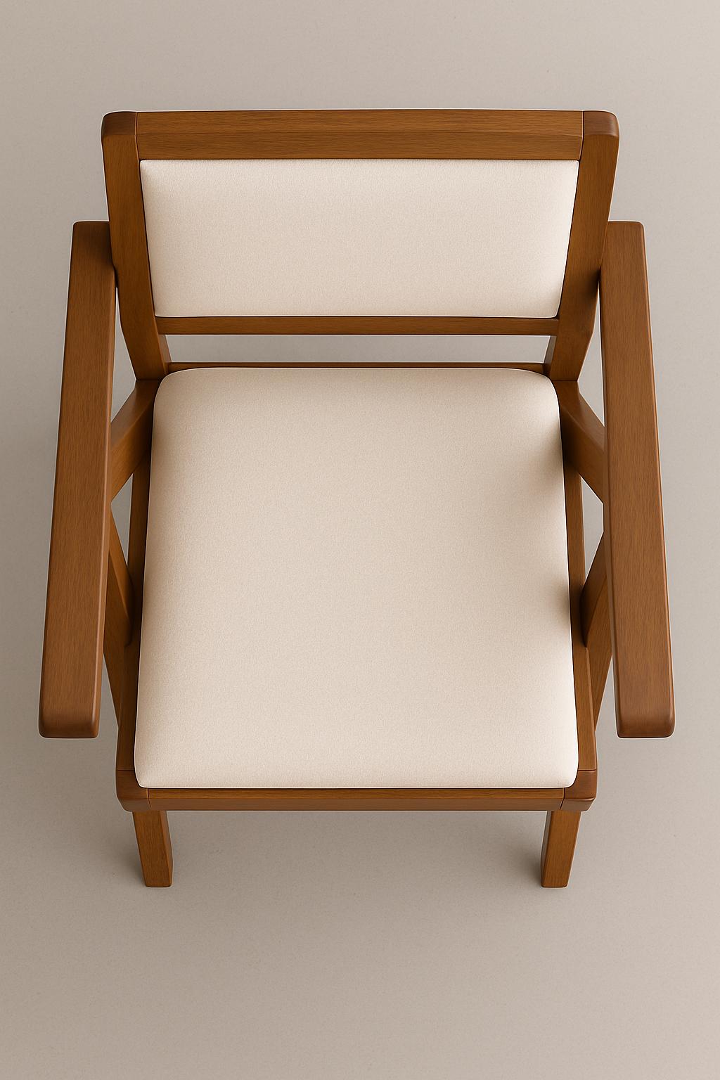 CHEFCHOUAN - Chaise en noyer