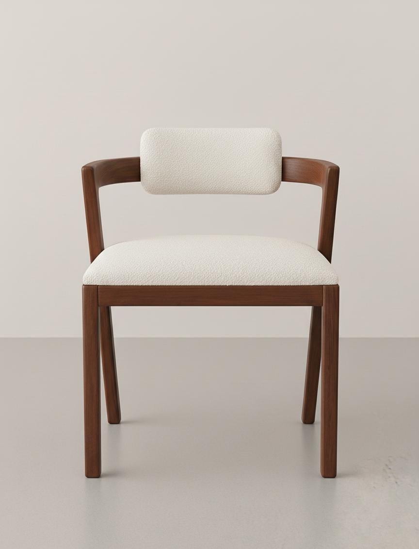 TANGER - Chaises en noyer ou hêtre