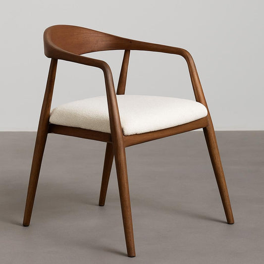 OURIKA - Chaise en noyer