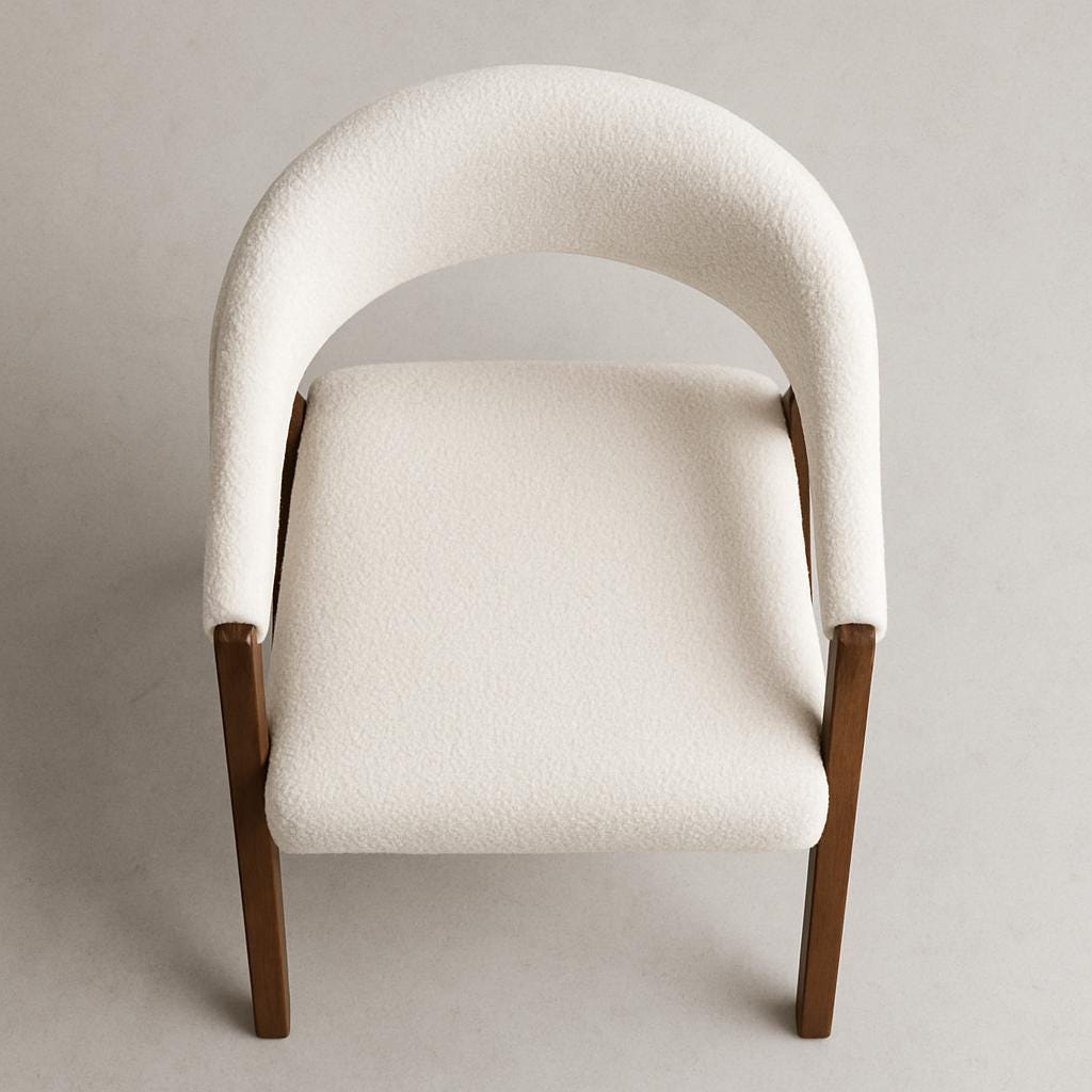 SAFI - Chaise en noyer