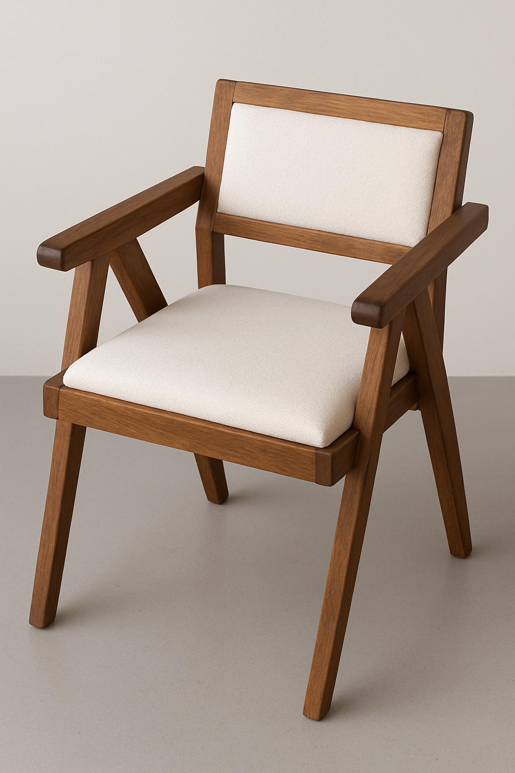 CHEFCHOUAN - Chaise en noyer