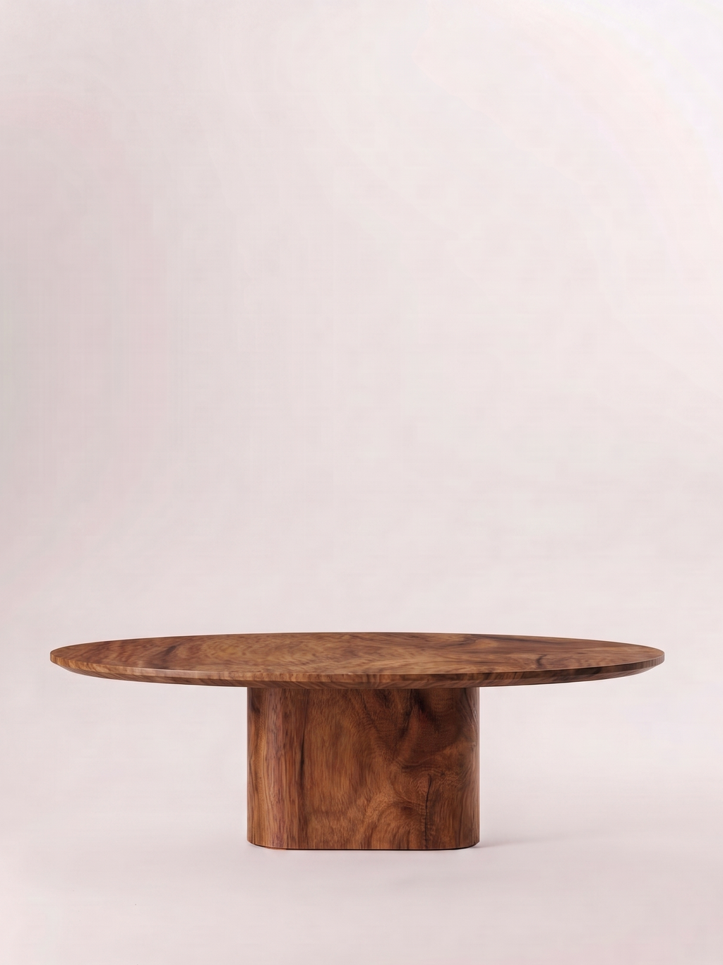 Table en bois non massif - Pied Oblong