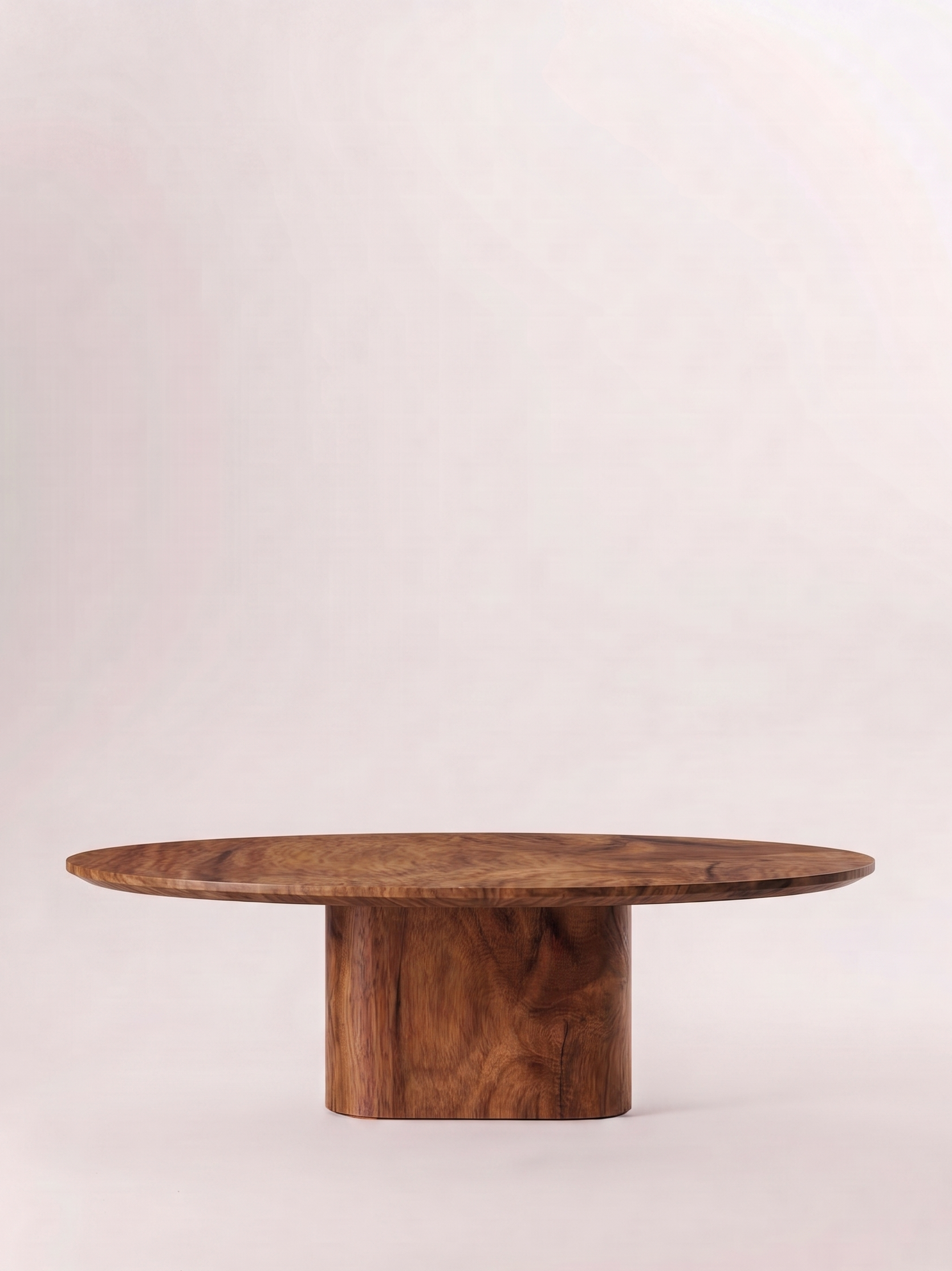 Table en bois non massif - Pied Oblong