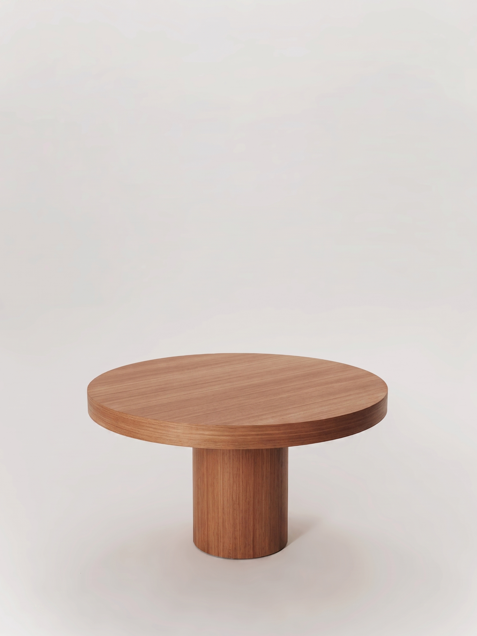Table ronde en bois