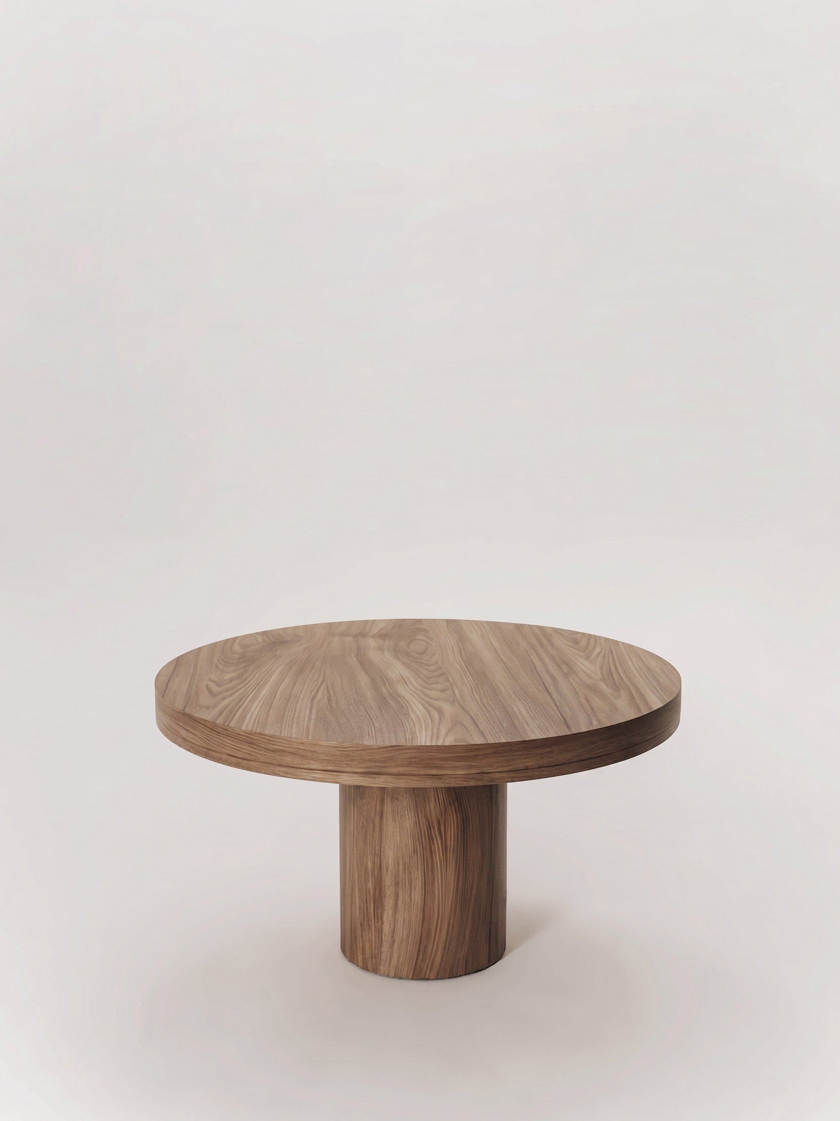 Table ronde en bois