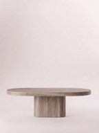 Table en bois non massif - Pied Oblong