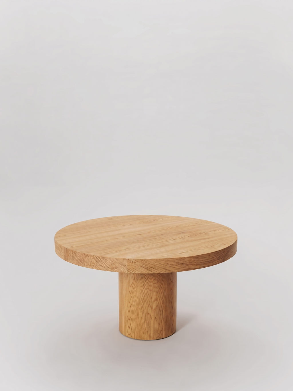 Table ronde en bois