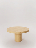 Table ronde en bois