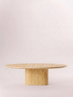 Table en bois non massif - Pied Oblong