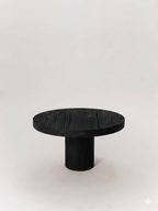 Table ronde en bois