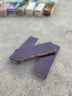 Zellige 15x5 cm - Bordeaux - Premium