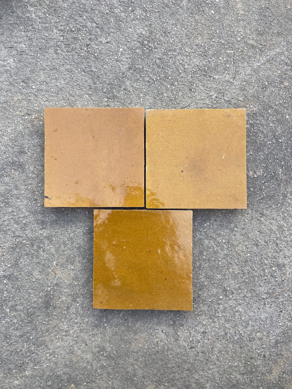 Zellige 10x10 cm - Caramel - Premium