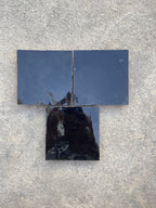 Zellige 10x10 cm - Noir - Premium