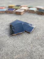 Zellige 10x10 cm - Noir - Premium