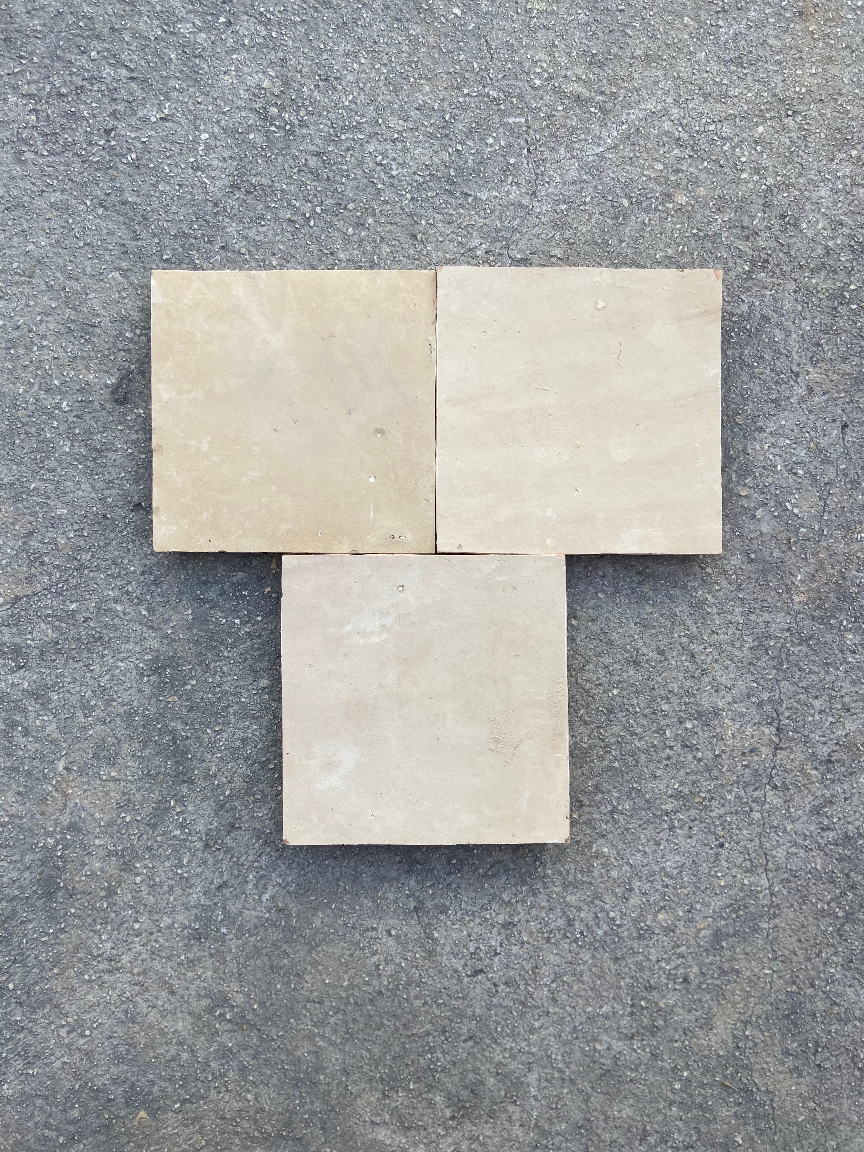 Zellige 10x10 cm - Naturel - Premium
