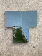 Zellige 10x10 cm - Vert Mousse - Premium
