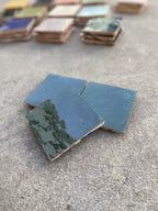 Zellige 10x10 cm - Vert Mousse - Premium