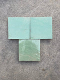 Zellige 10x10 cm  Vert Orient