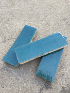 Zellige 15x5 cm - Bleu Ocean - Premium