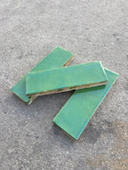 Zellige 15x5 cm - Vert Jardin - Premium