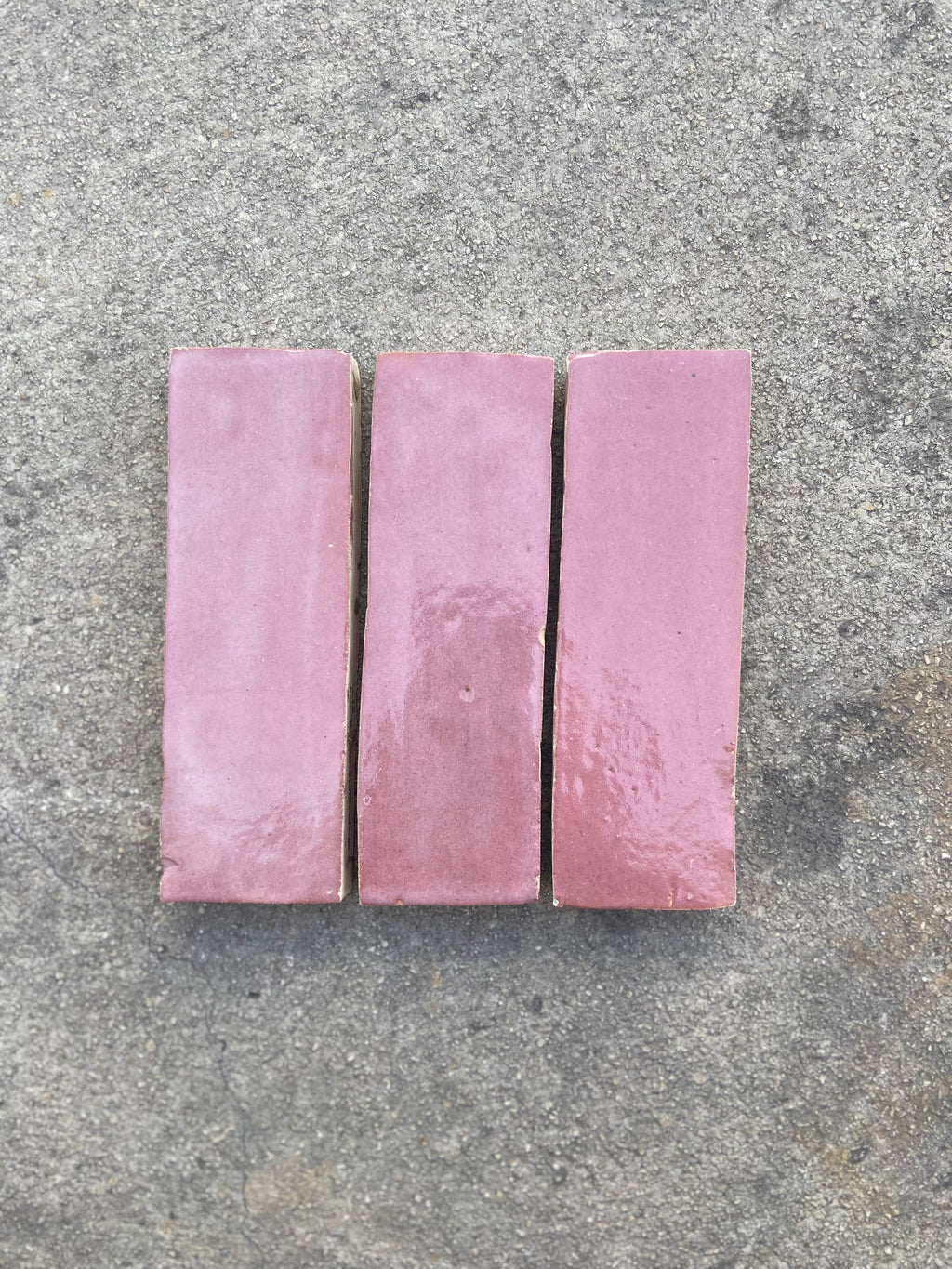 Zellige 15x5 cm - Rose Ambré - Premium