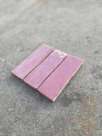 Zellige 15x5 cm - Rose Ambré - Premium