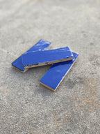 Zellige 15x5 cm - Bleu Majorelle - Premium