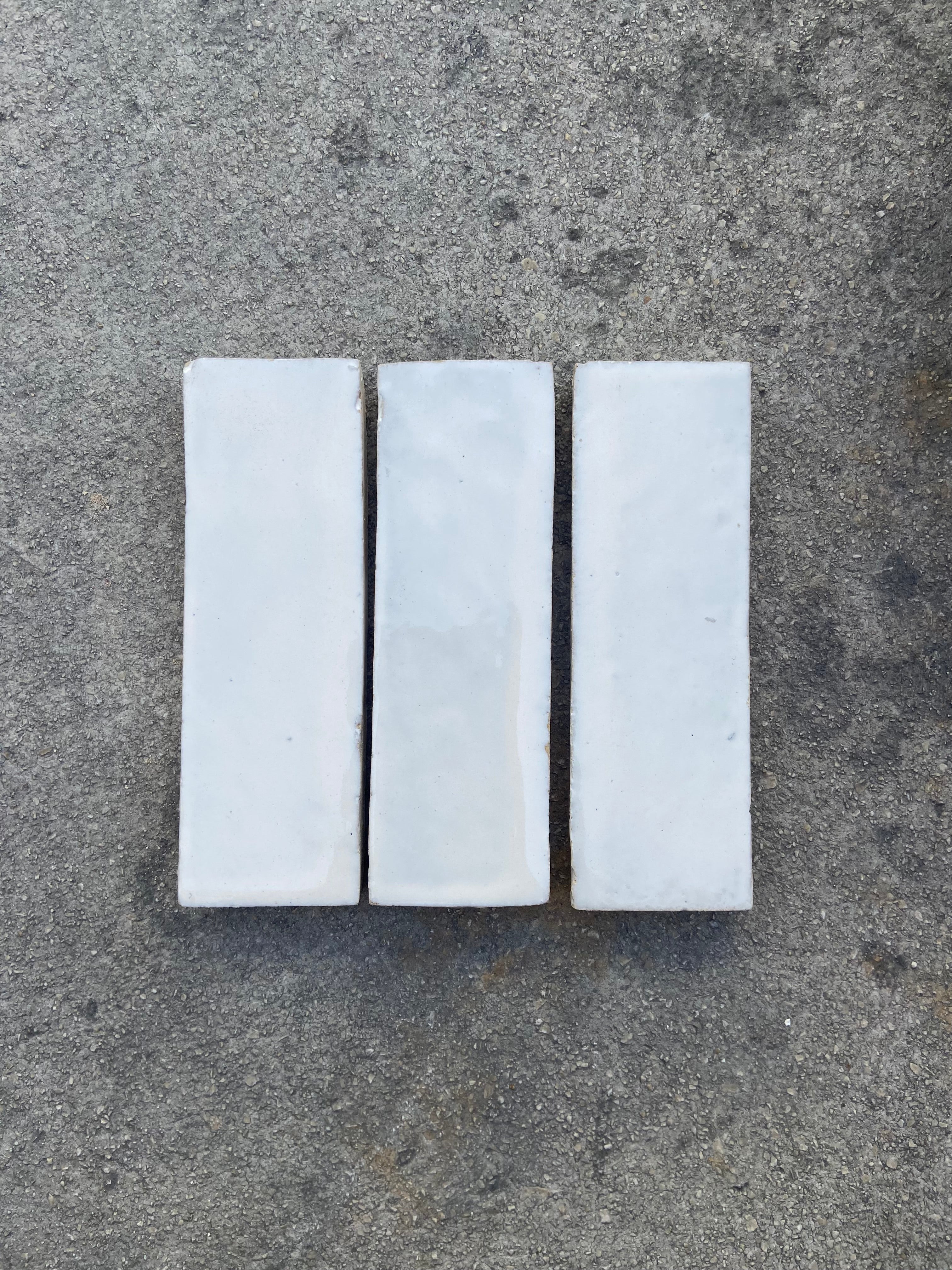 Zellige 15x5 cm - Pure Blanc - Premium