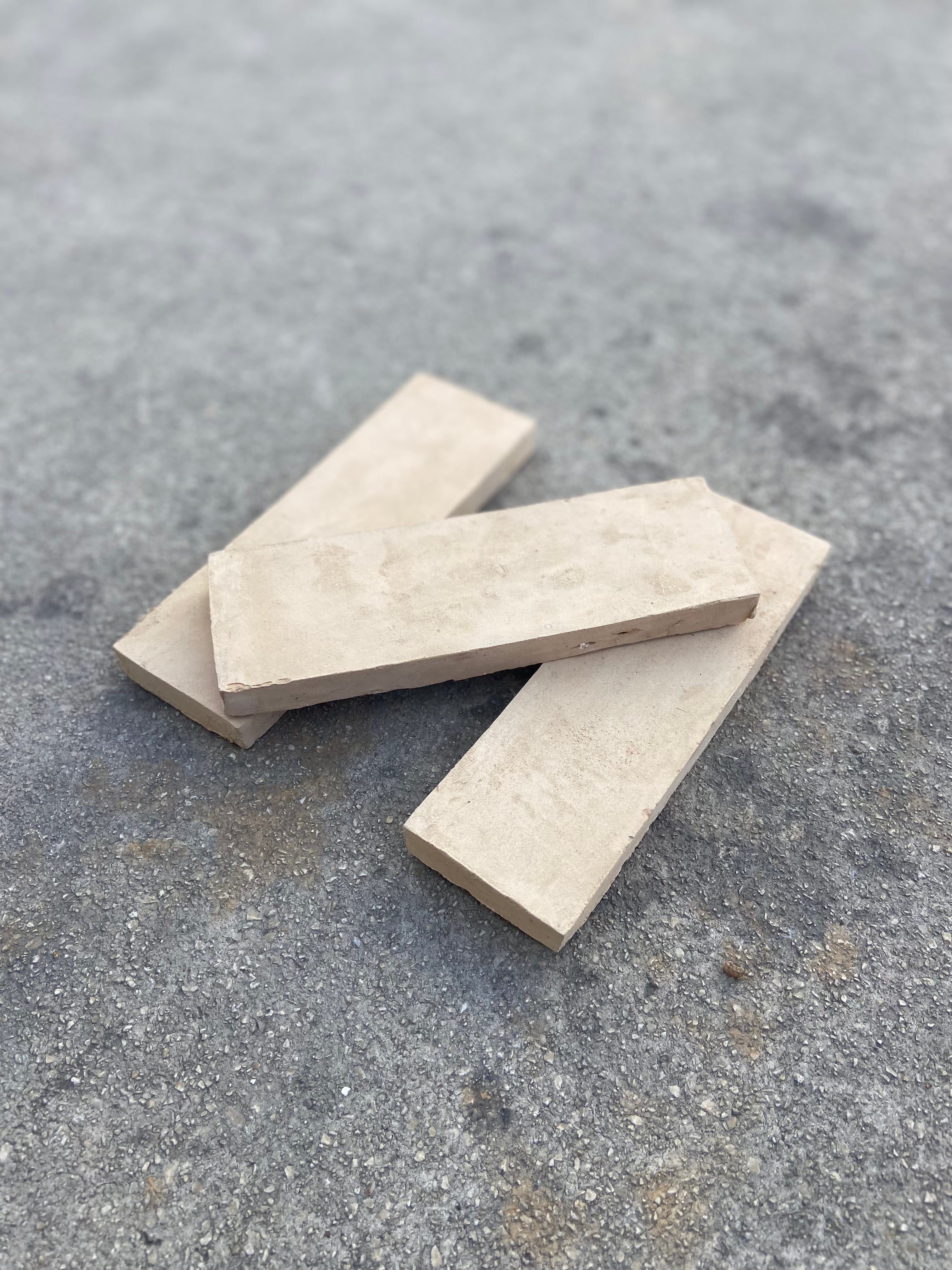 Zellige 15x5 cm - Naturel Terracotta - Premium