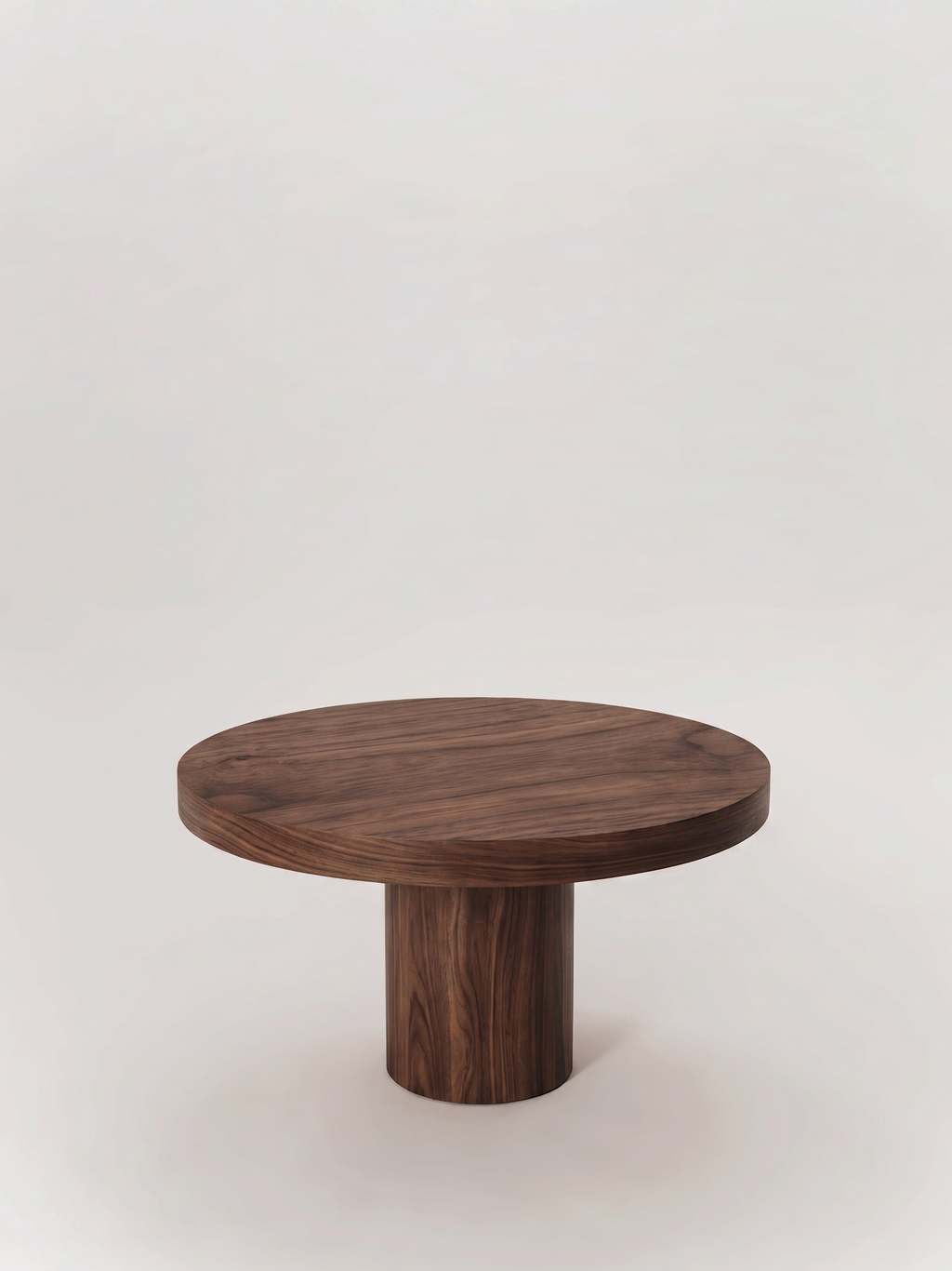 Table ronde en bois
