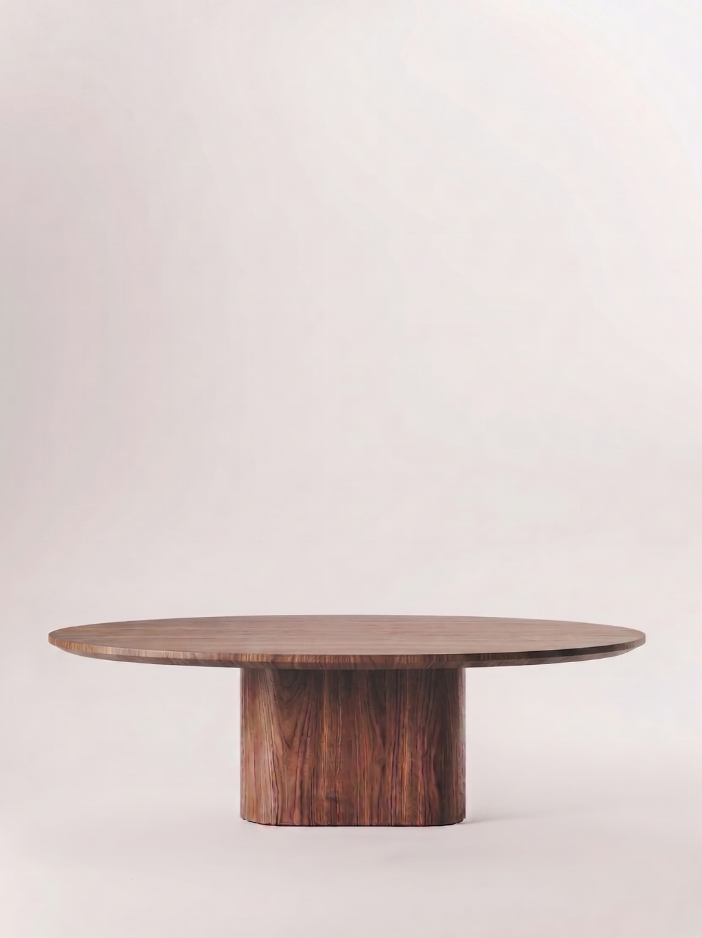 Table en bois non massif - Pied Oblong