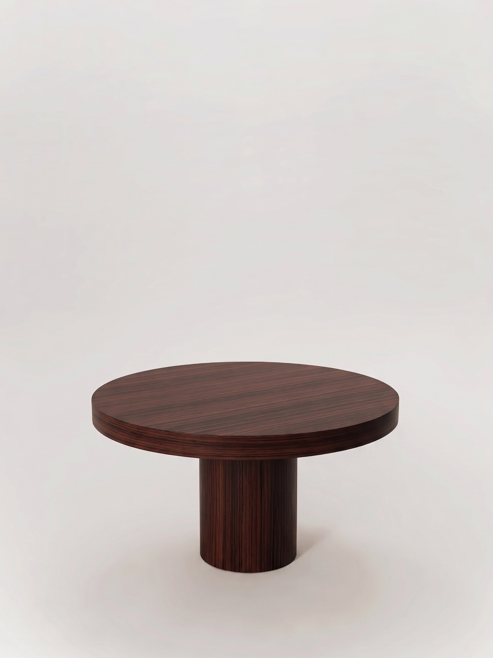Table ronde en bois