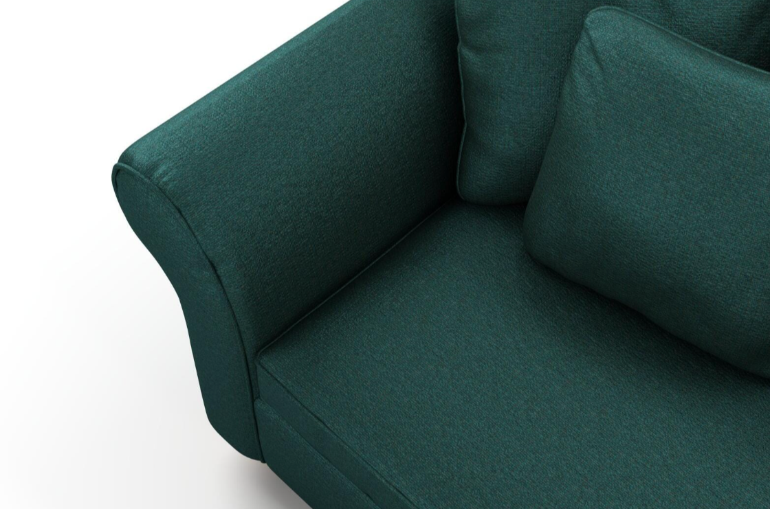 Bouclette - Vert Peacock