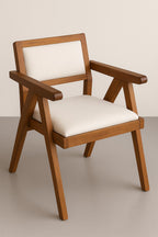 CHEFCHOUAN - Chaise en noyer