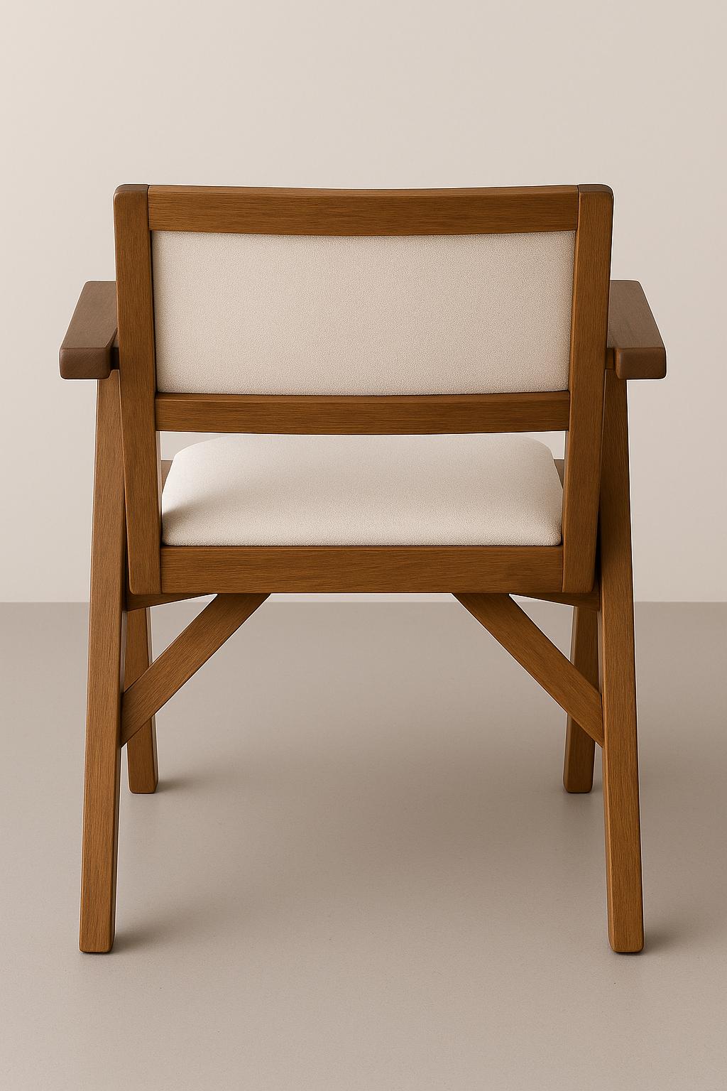 CHEFCHOUAN - Chaise en noyer