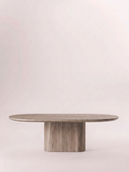 Table en bois non massif - Pied Oblong