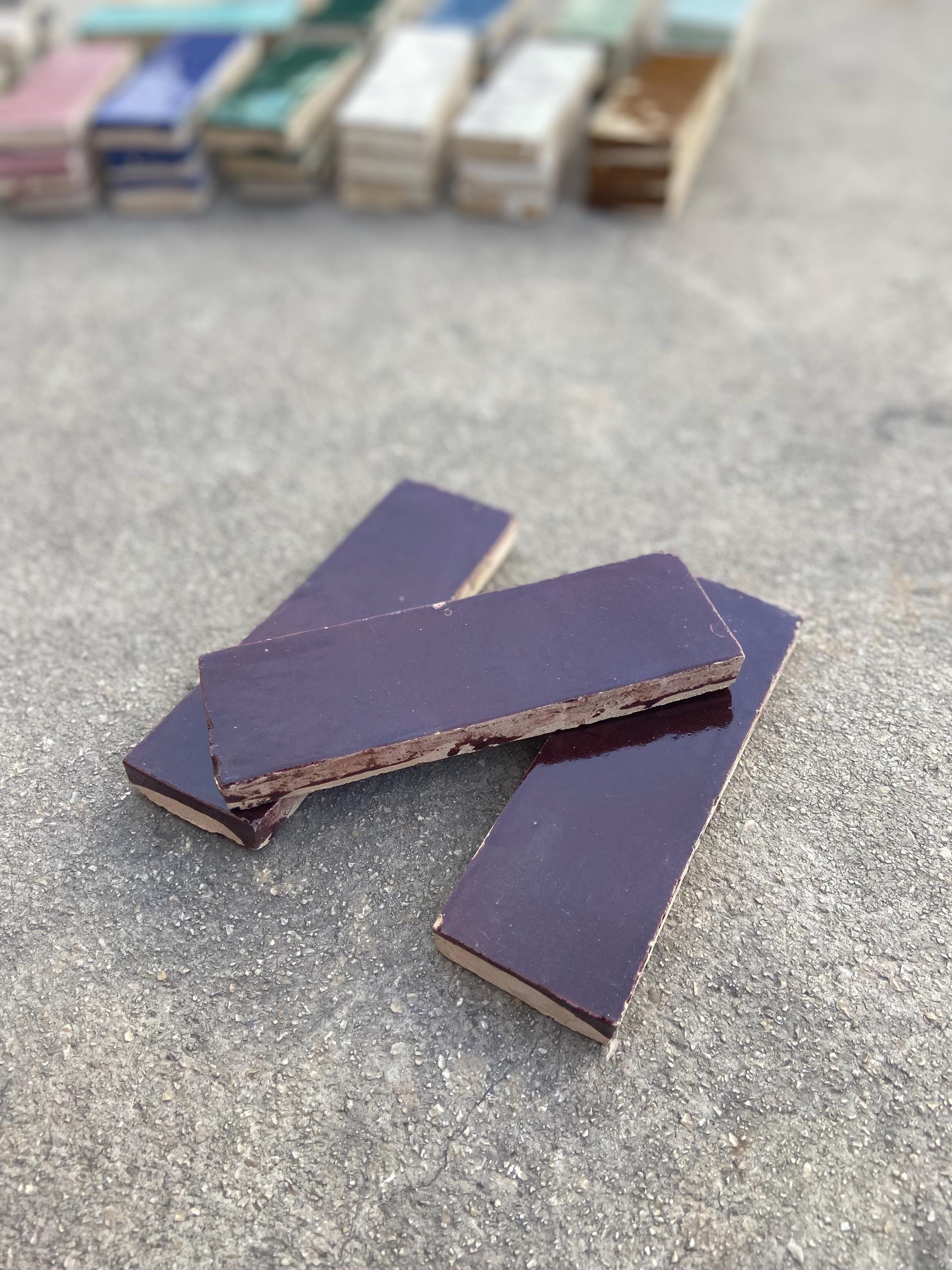 Zellige 15x5 cm - Caramel - Premium