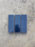 Zellige 15x5 cm - Bleu Ibiza - Premium