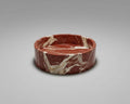 Vasque en marbre - ronde - Rouge Royal