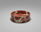 Vasque en marbre - ronde - Rouge Royal